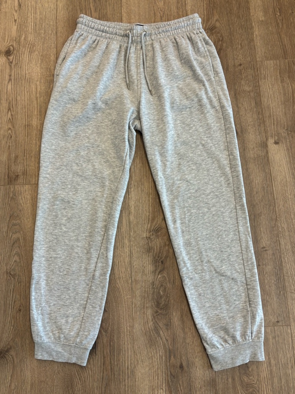 H&M Regular Fit Jogger Sweatpants Light Gray Melange